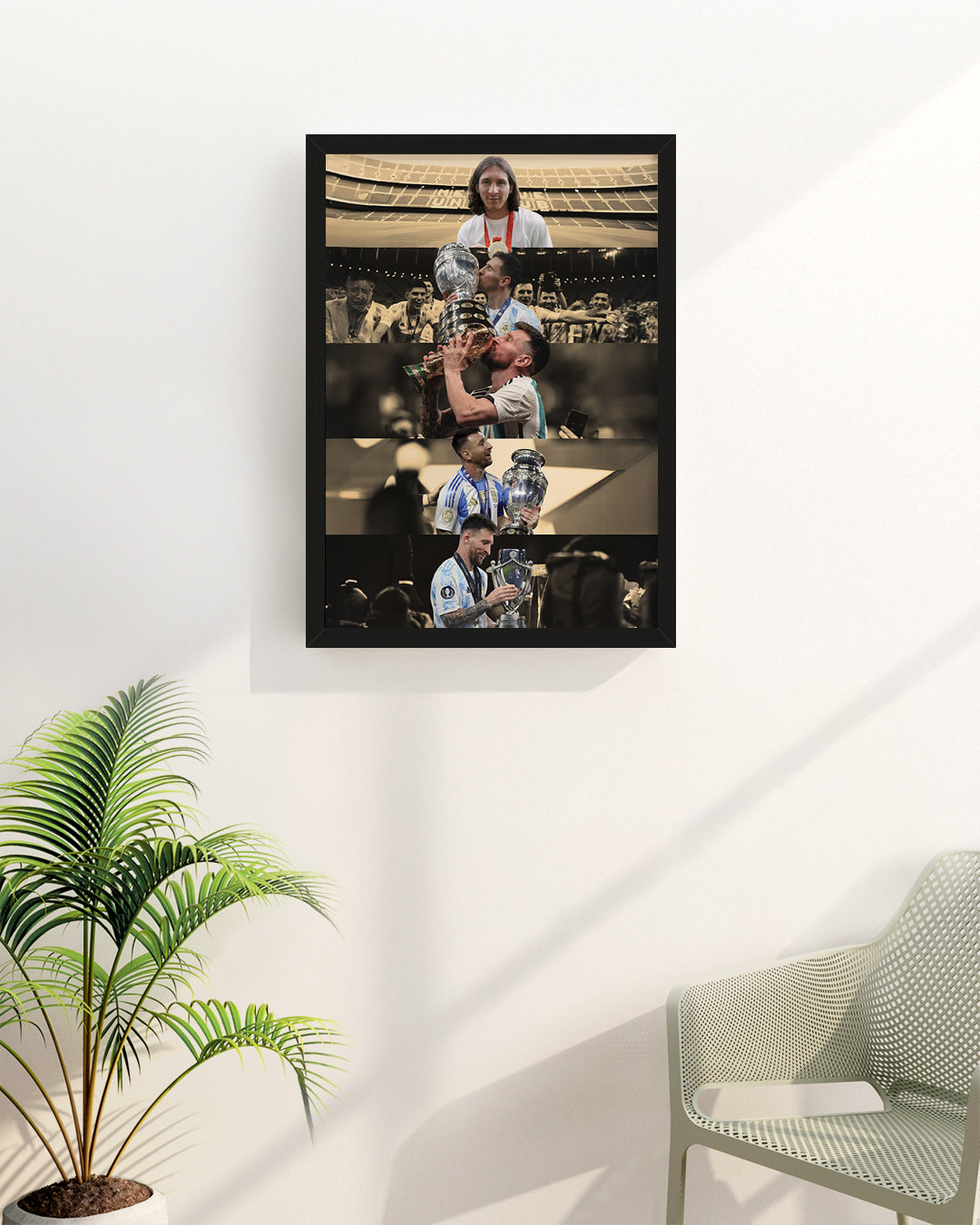 Cuadro personalizado Messi