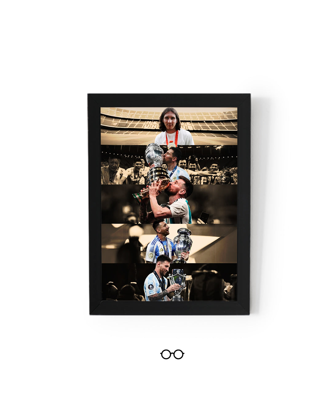 Cuadro personalizado Messi