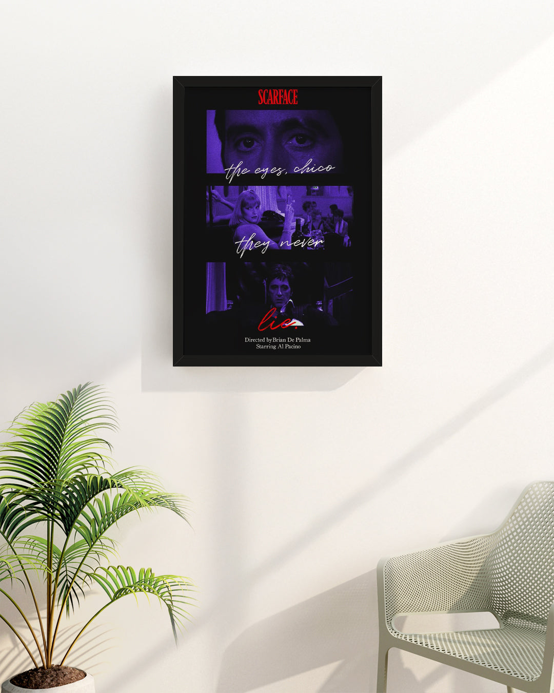 Cuadro personalizado Tony Montana