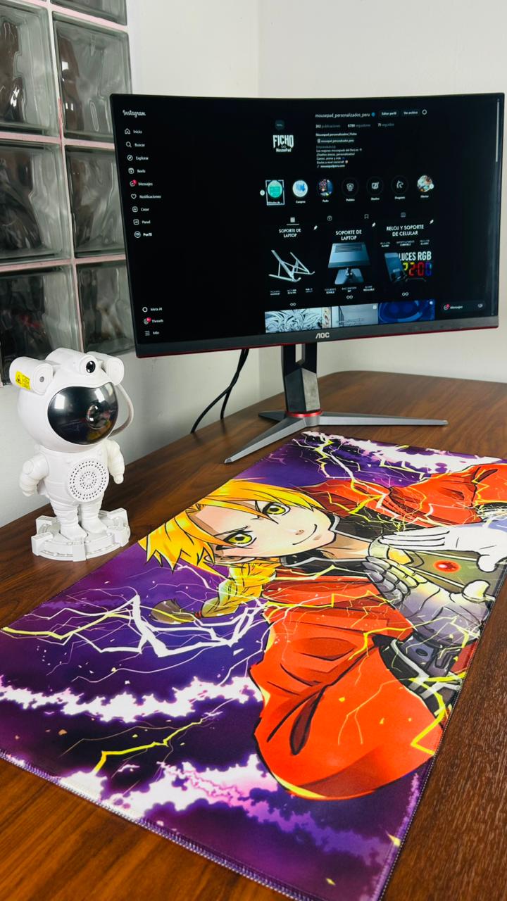 Mousepad Fullmetal Alchemist 80 x 40 speed