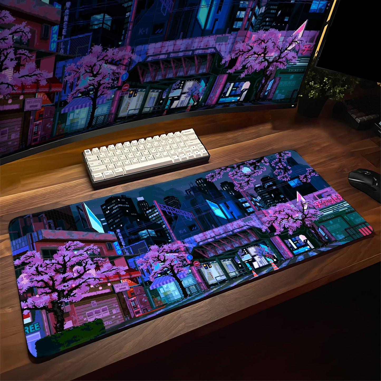 Mousepad paisaje oriental