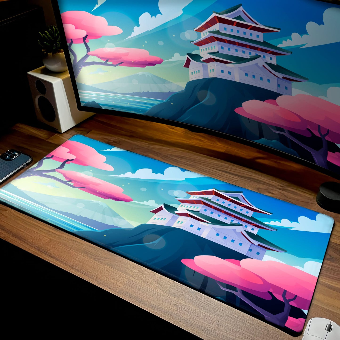 Mousepad paisaje oriental