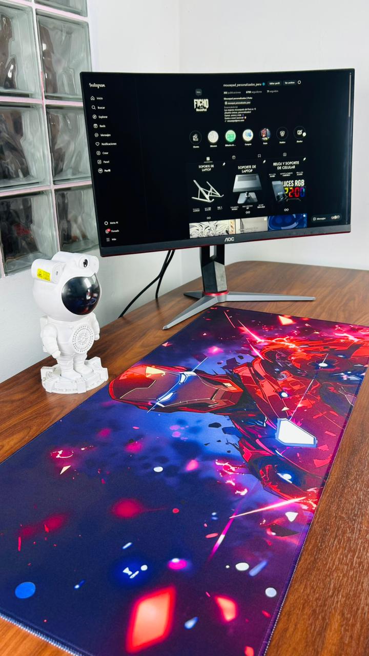 Mousepad Iron Man 90 x 40 speed