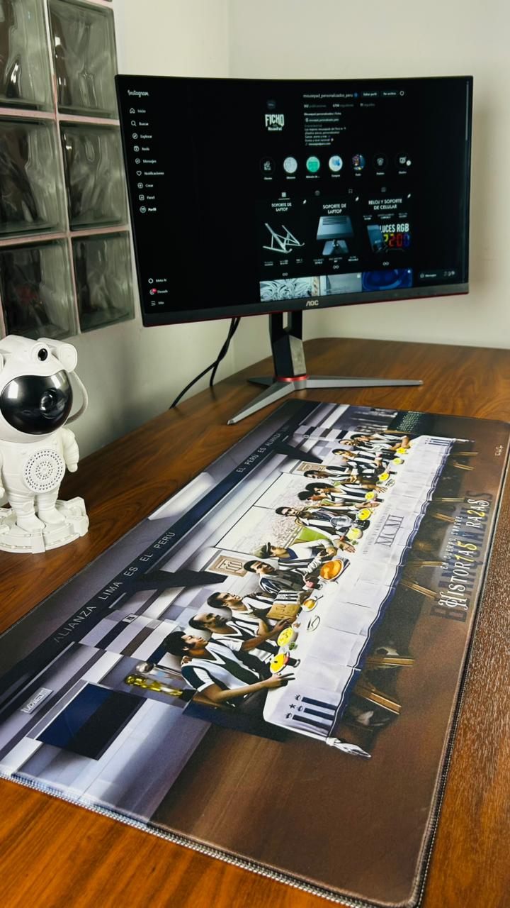 Mousepad Alianza Lima 90 x 40 speed