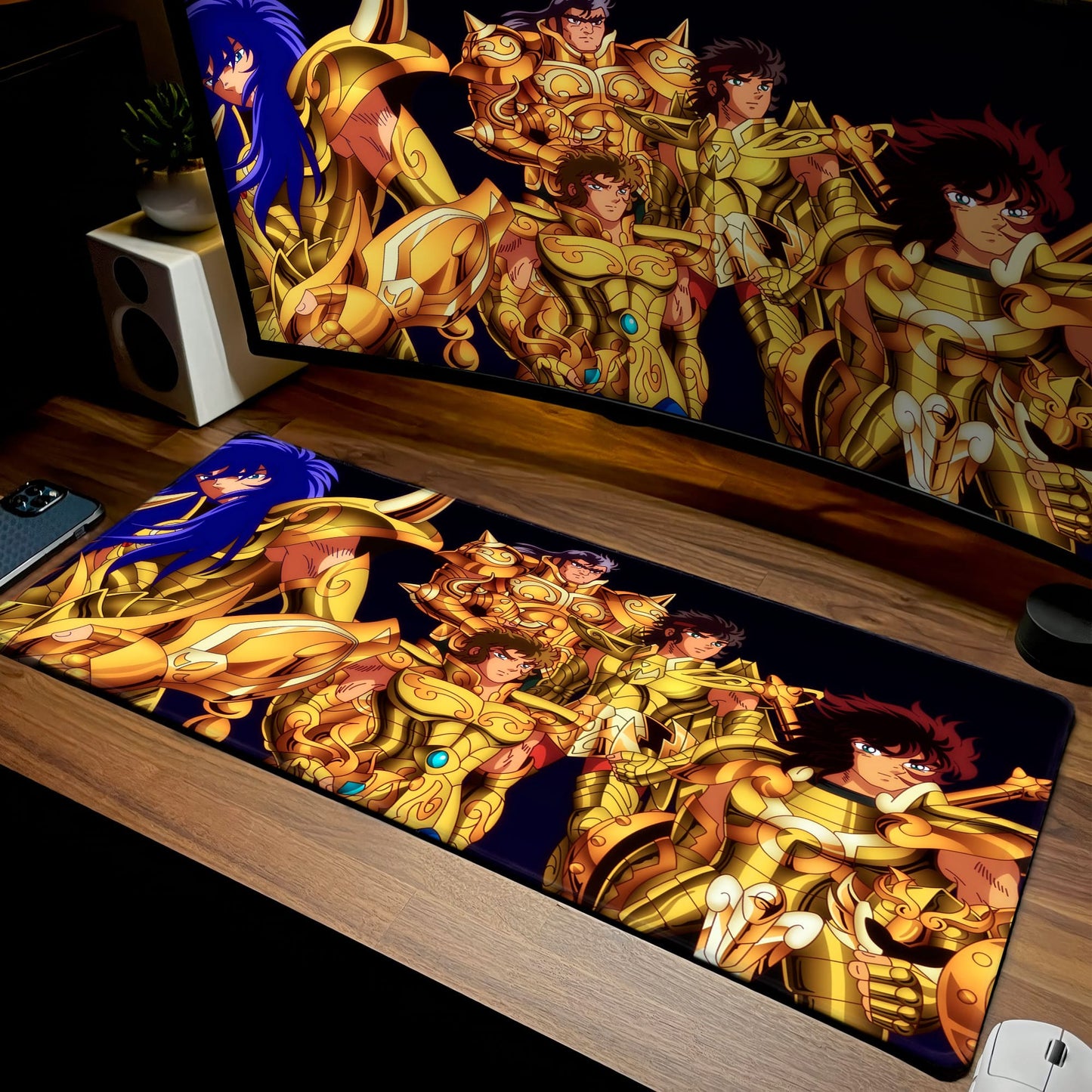 Mousepad caballeros del zodiaco