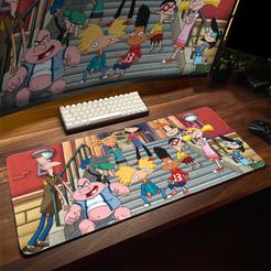 Mousepad Hey Arnold vista 2