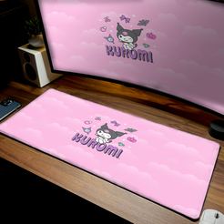 Mousepad Kuromi vista 1