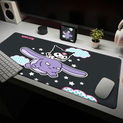 Mousepad Kuromi vista 2