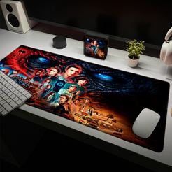 Mousepad Stranger Things vista 1