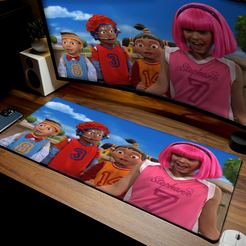 Mousepad Lazytown vista 2