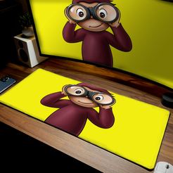 Mousepad Jorge el curioso vista 3