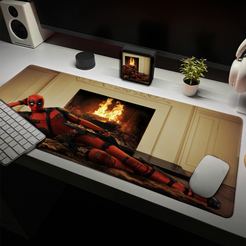 Mousepad Deadpool vista 3