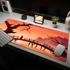 Mousepad Samurai vista 2