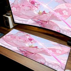 Mousepad Chicas Anime vista 3
