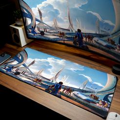 Mousepad Futurismo vista 1