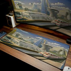 Mousepad Futurismo vista 3