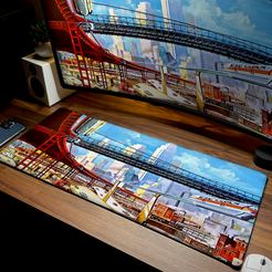 Mousepad Futurismo vista 2
