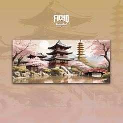 Mousepad Japanese vista 1