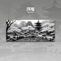Mousepad Japanese vista 3