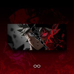 Mousepad Black Clover vista 1