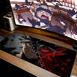 Mousepad Black Clover vista 3