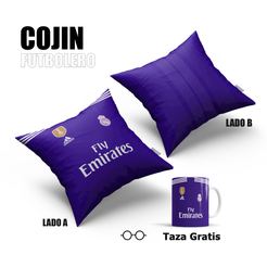 cojin Real Madrid vista 3