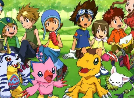 Mousepad Digimon plantilla 1