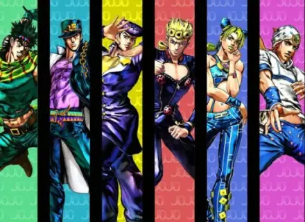 Mousepad Jojo's Bizarre Adventure plantilla 1