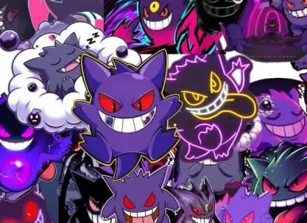 Mousepad Gengar plantilla 2