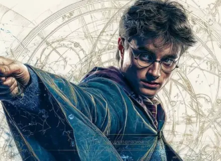 Mousepad Harry Potter plantilla 1