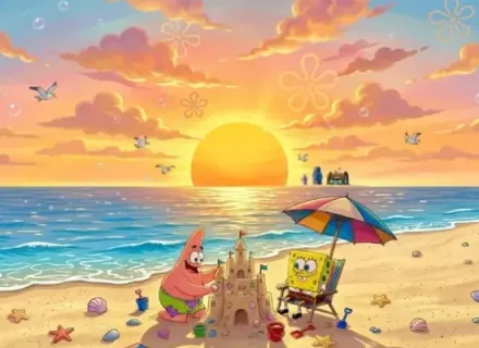 Mousepad Bob Esponja plantilla 3