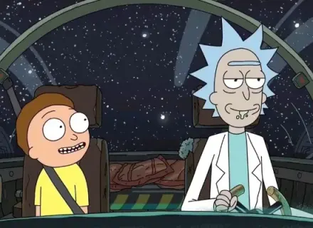 Mousepad Rick & Morty plantilla 3