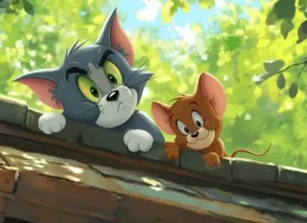 Mousepad Tom y Jerry plantilla 2