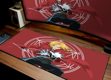 Mousepad Full metal alchemist plantilla 2