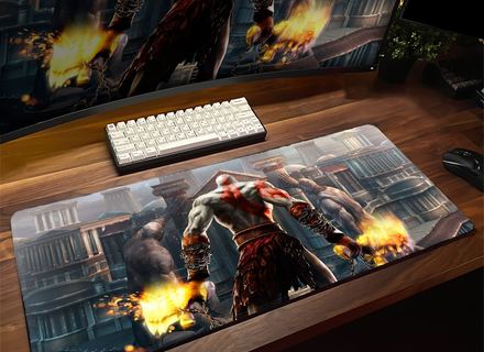 Mousepad God of war plantilla 3