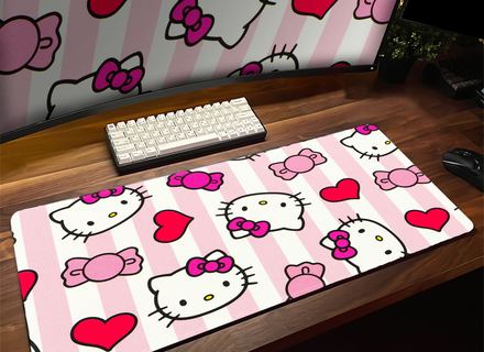 Mousepad Hello kitty plantilla 3