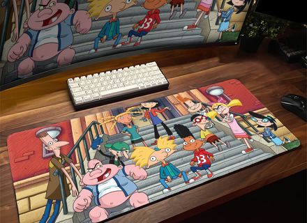 Mousepad Hey Arnold plantilla 1