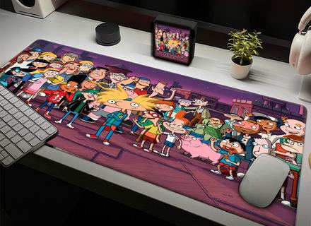 Mousepad Hey Arnold plantilla 2