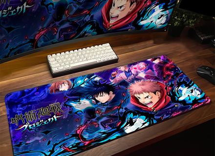 Mousepad Jujutsu kaisen plantilla 2