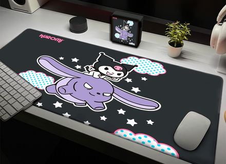 Mousepad Kuromi plantilla 1