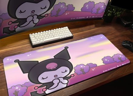Mousepad Kuromi plantilla 3