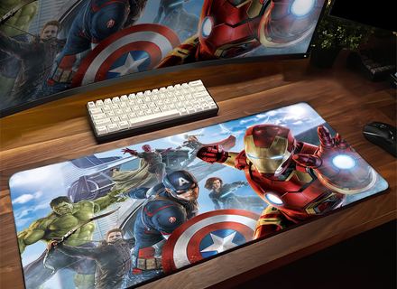 Mousepad Marvel plantilla 1