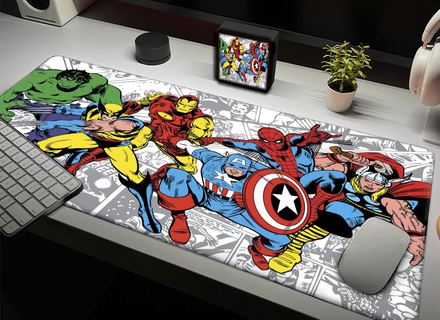 Mousepad Marvel plantilla 2