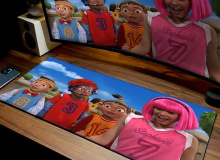 Mousepad Lazytown plantilla 1