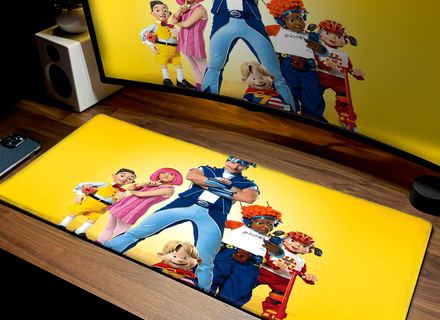 Mousepad Lazytown plantilla 2