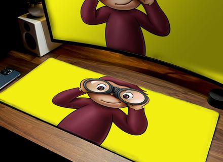 Mousepad Jorge el curioso plantilla 2