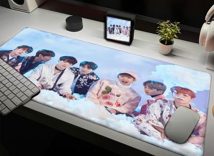 Mousepad Kpop plantilla 3