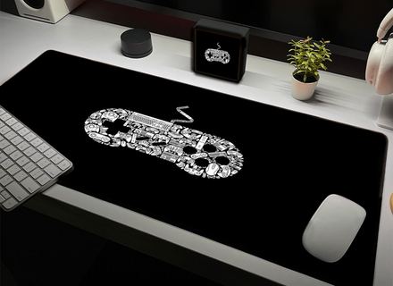 Mousepad Consolas plantilla 3