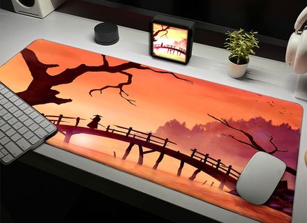 Mousepad Samurai plantilla 1
