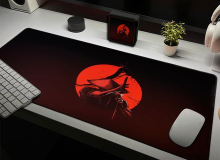 Mousepad Samurai plantilla 3